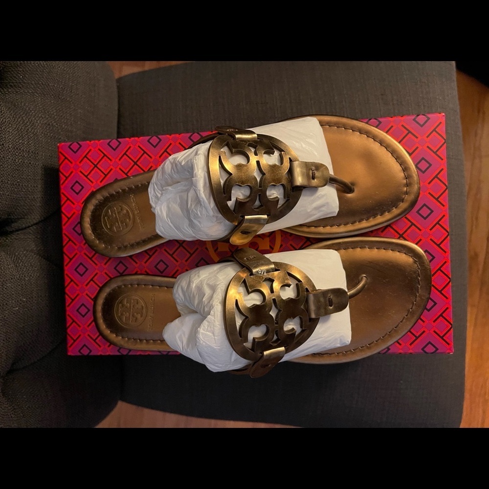 Tory Burch Miller Sandals Brand New